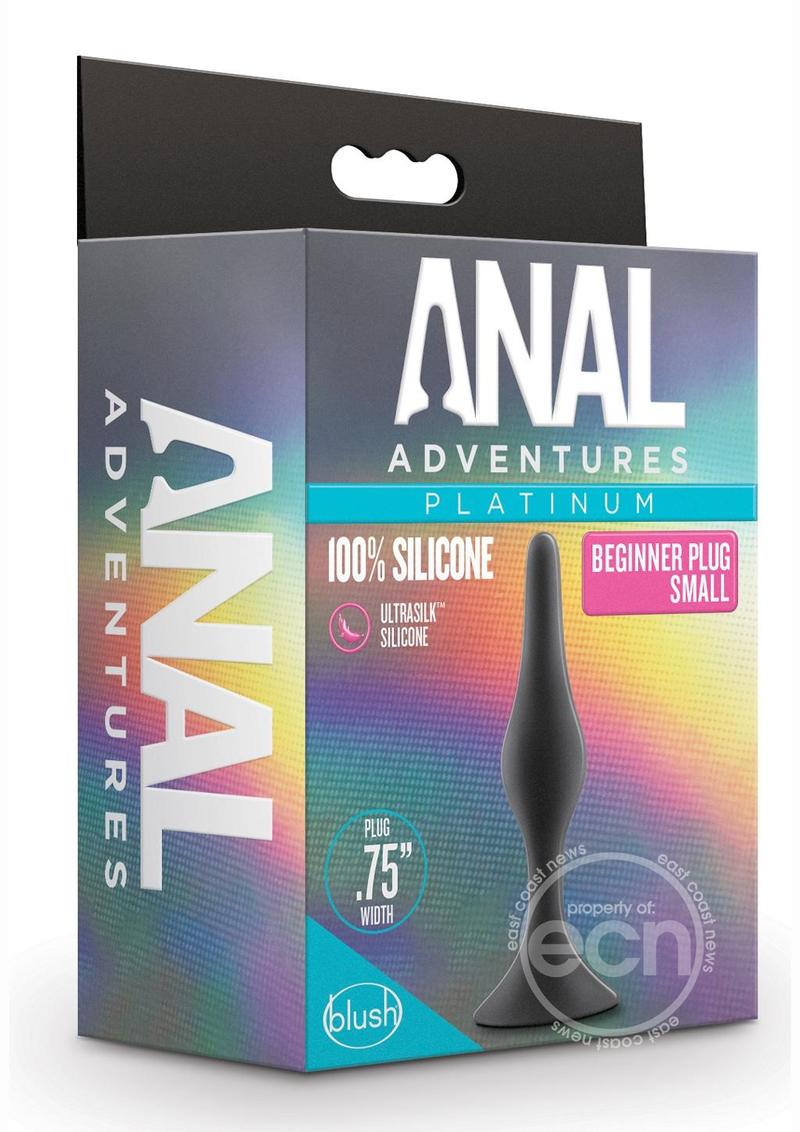 Anal Adventures Platinum Silicone Beginner Plug