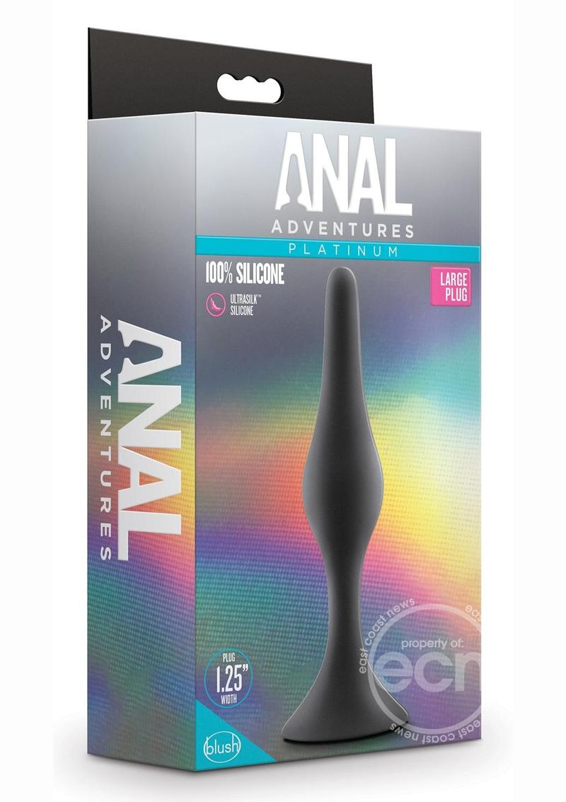 Anal Adventures Platinum Silicone Beginner Plug