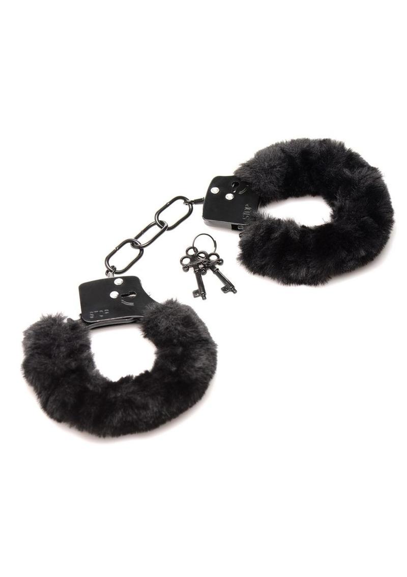 Master Series Cuffed in Fur Furry Handcuffs