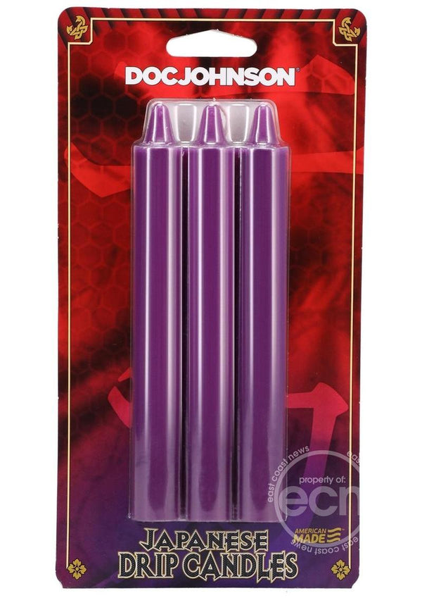 Doc Johnson Japanese Drip Candles 3 Pack