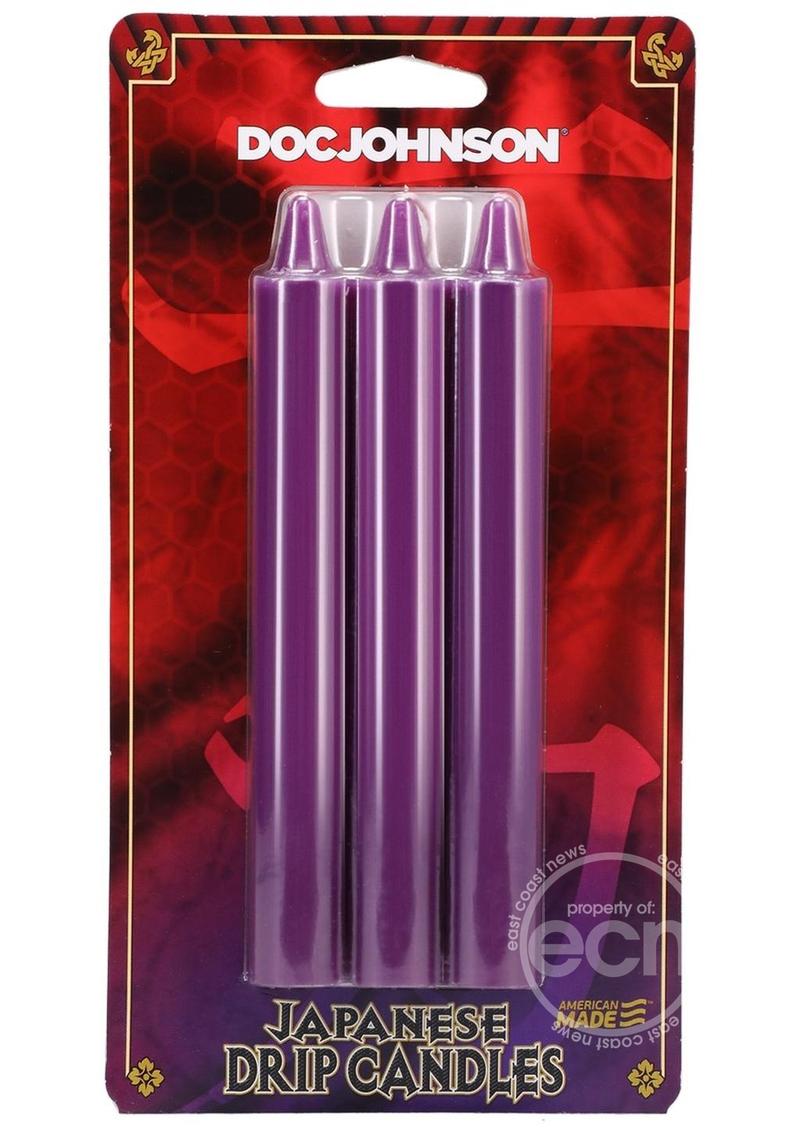 Doc Johnson Japanese Drip Candles 3 Pack