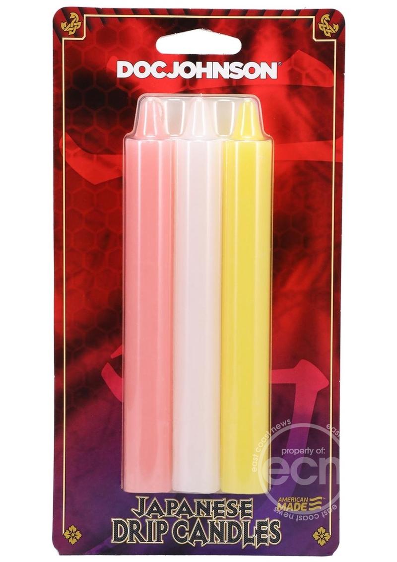 Doc Johnson Japanese Drip Candles 3 Pack