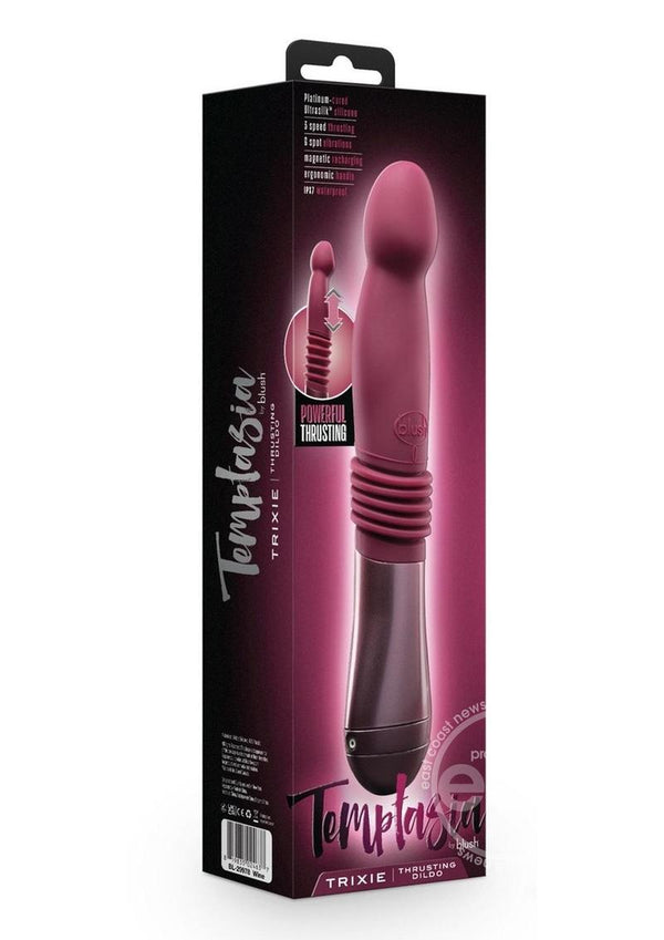 Temptasia Trixie Rechargeable Silicone Thrusting Dildo