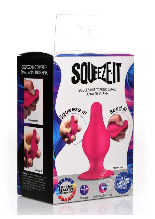 Squeeze-It Squeezable Silicone Tapered Anal Plug