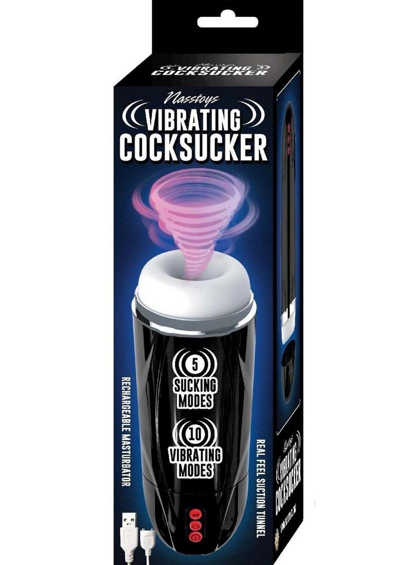 Vibrating Cocksucker Rechargeable Masturbator