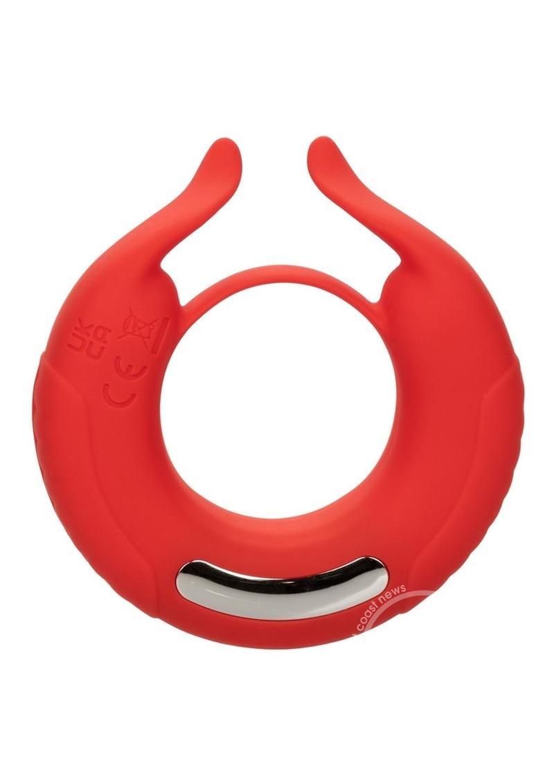 Silicone Rechargeable Taurus Enhancer Couples Ring