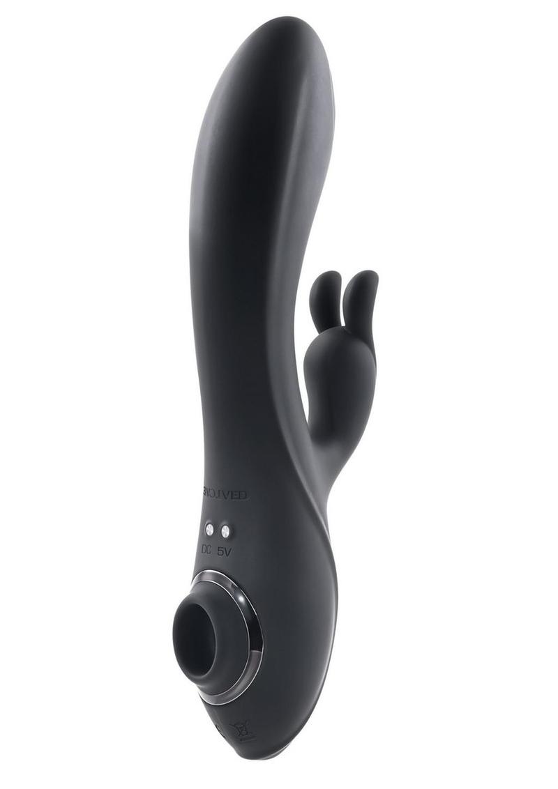 Evolved Rabbit Hole Rechargeable Silicone Triple Vibrator