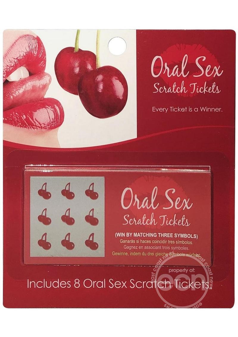 Oral Sex Scratch Tickets