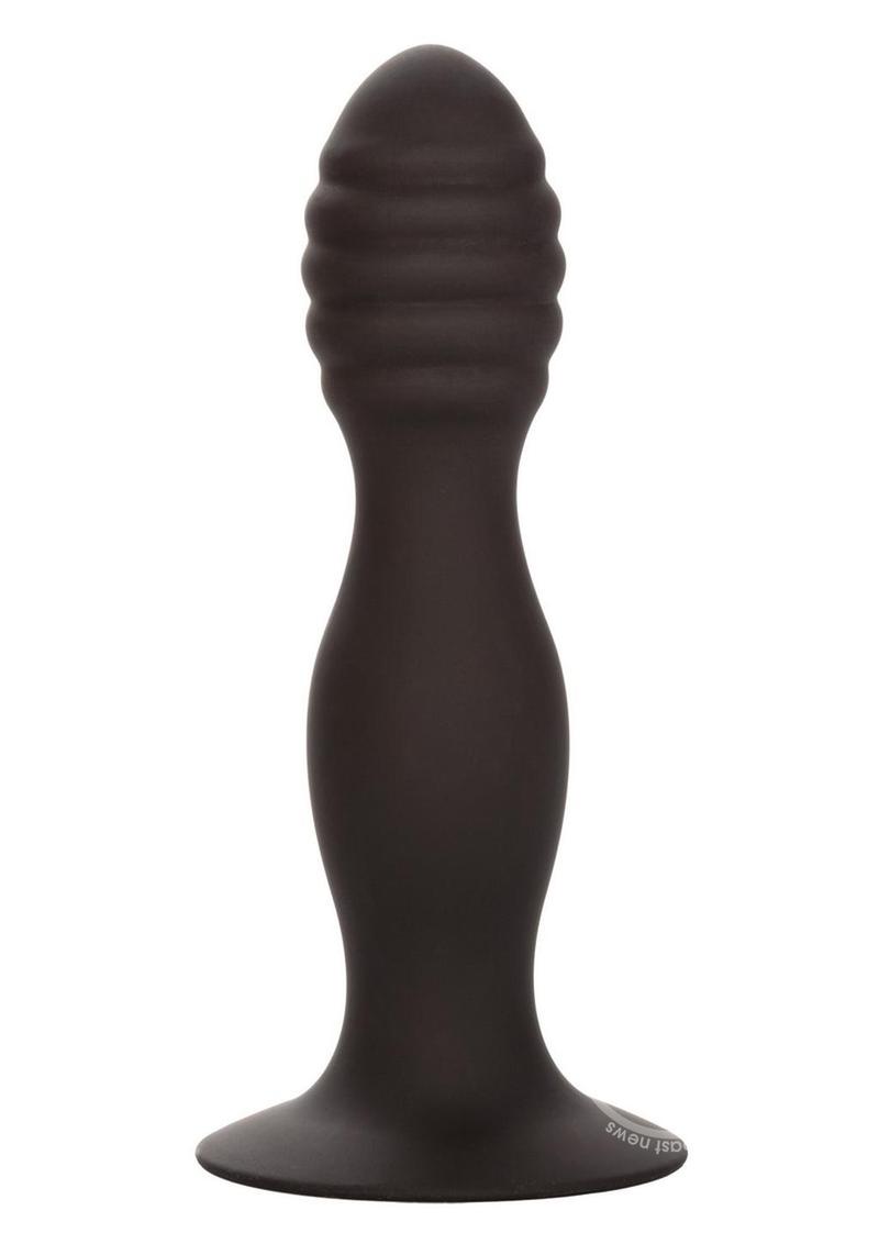 Silicone Ribbed Anal Stud