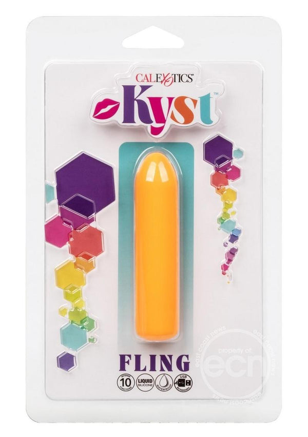 Kyst Fling Rechargeable Silicone Bullet Vibrator