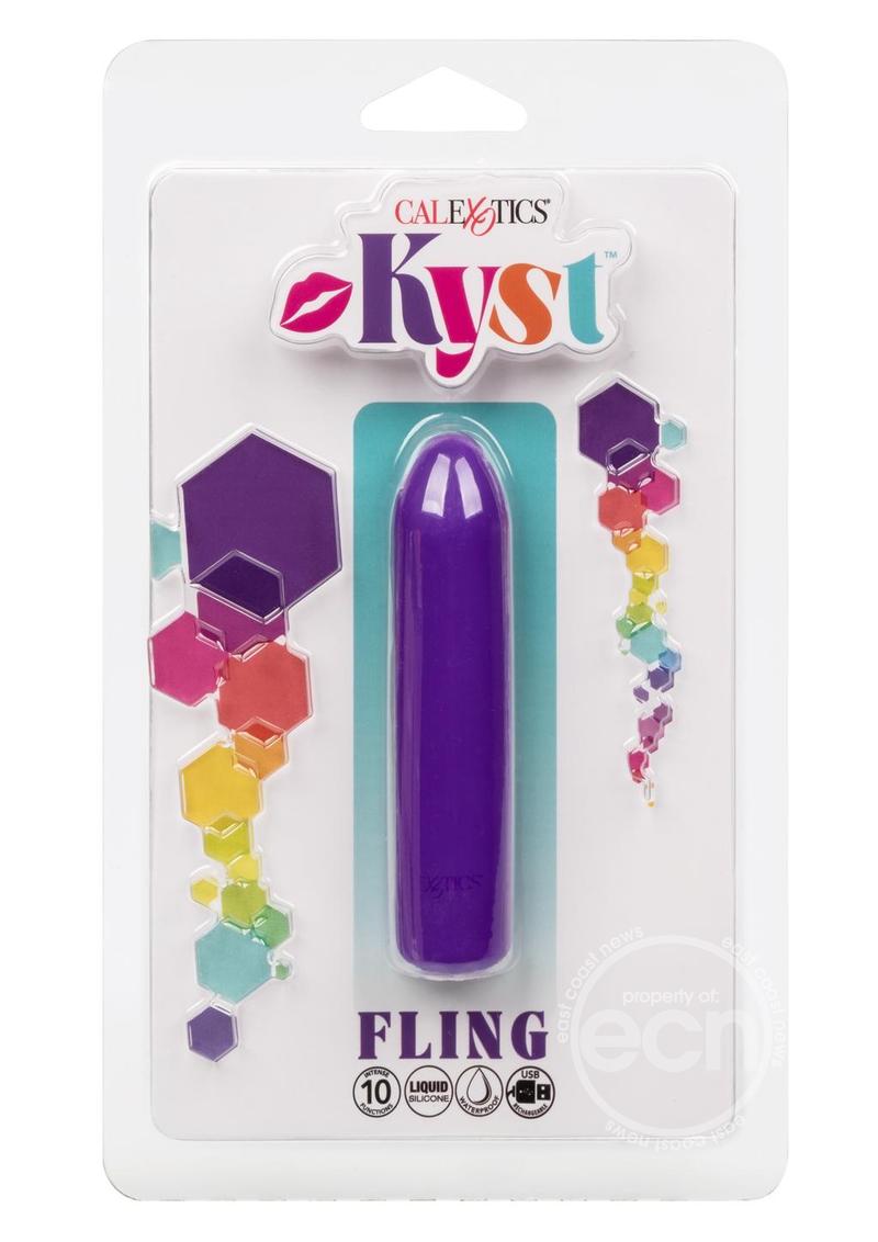 Kyst Fling Rechargeable Silicone Bullet Vibrator