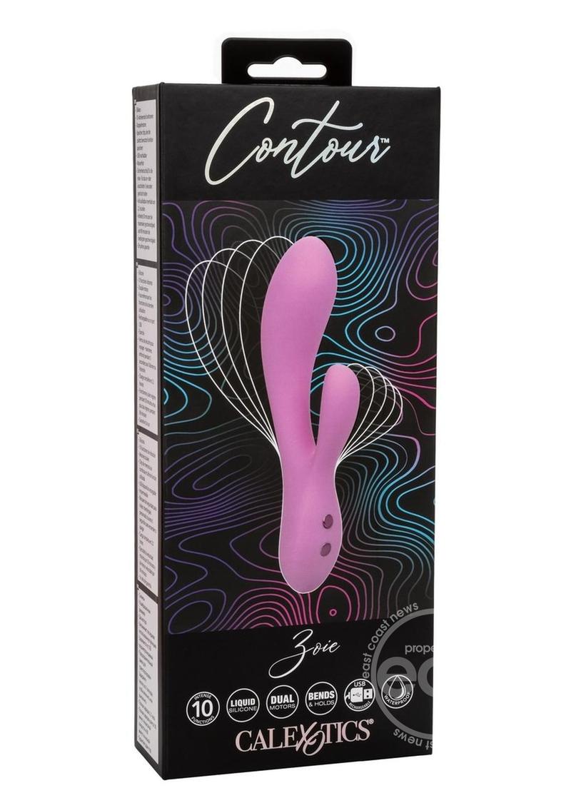 Contour Zoie Rechargeable Silicone Rabbit Vibrator