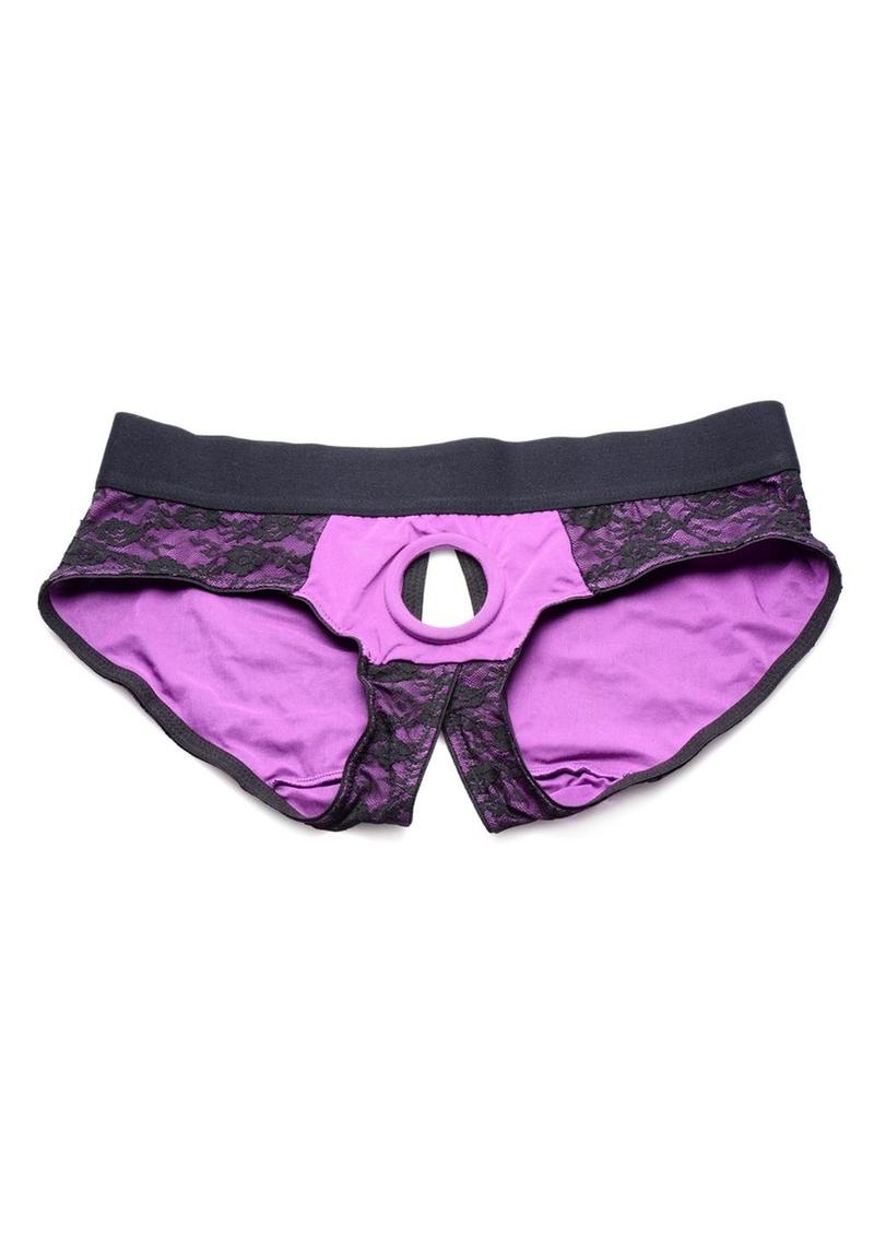 Strap U Lace Envy Crotchless Panty Harness