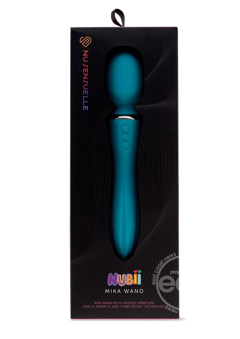 Nu Sensuelle Mika Nubii Rechargeable Silicone Mini Wand