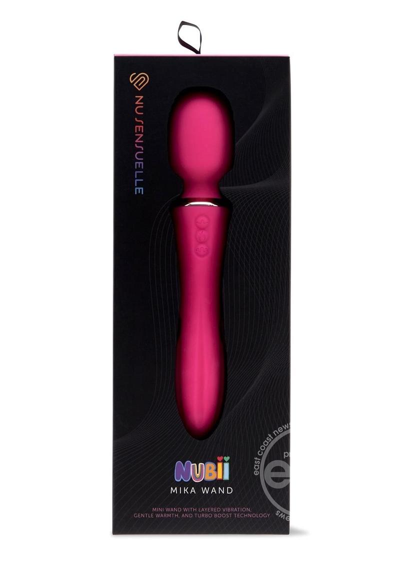 Nu Sensuelle Mika Nubii Rechargeable Silicone Mini Wand