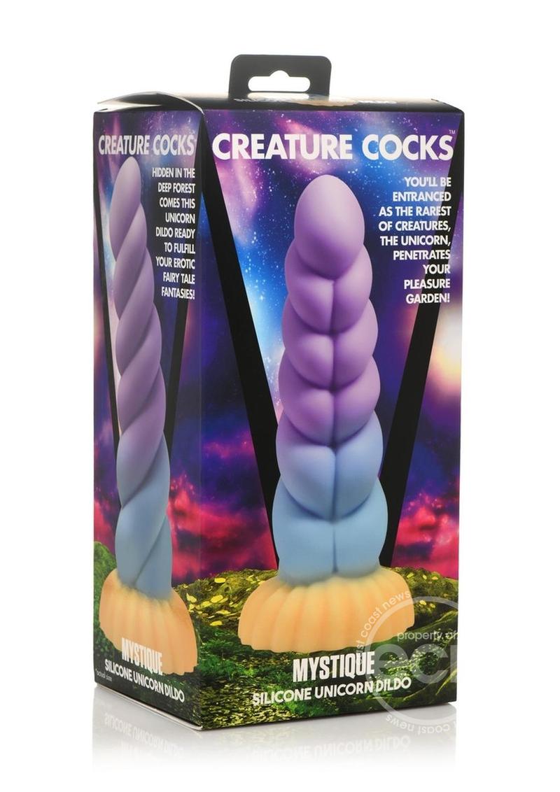 Creature Cocks Mystique Silicone Unicorn Dildo