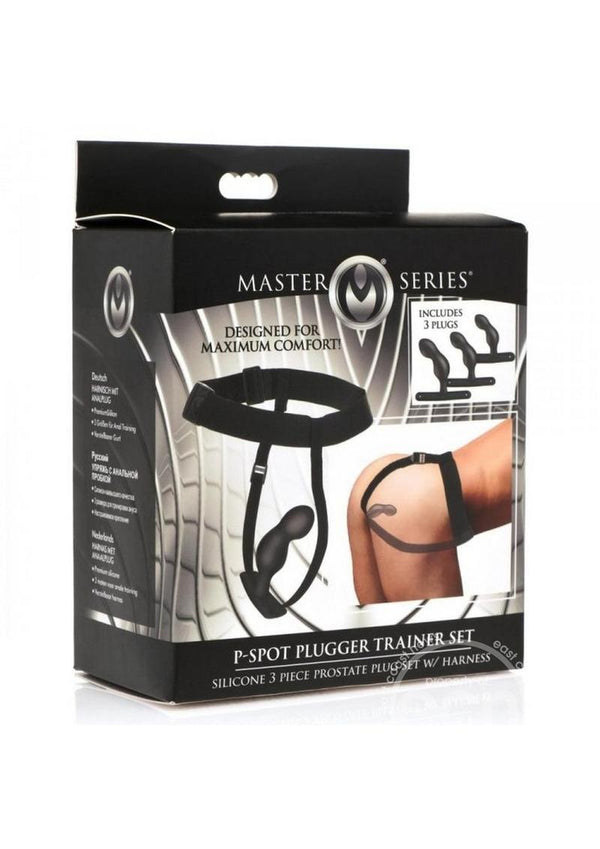 Master Series P-Spot Plugger Trainer Silicone Anal Set