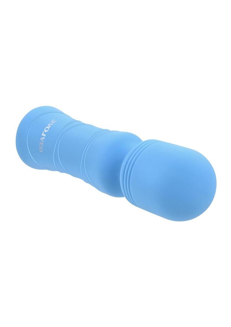 Out of The Blue Rechargeable Silicone Wand Vibrator