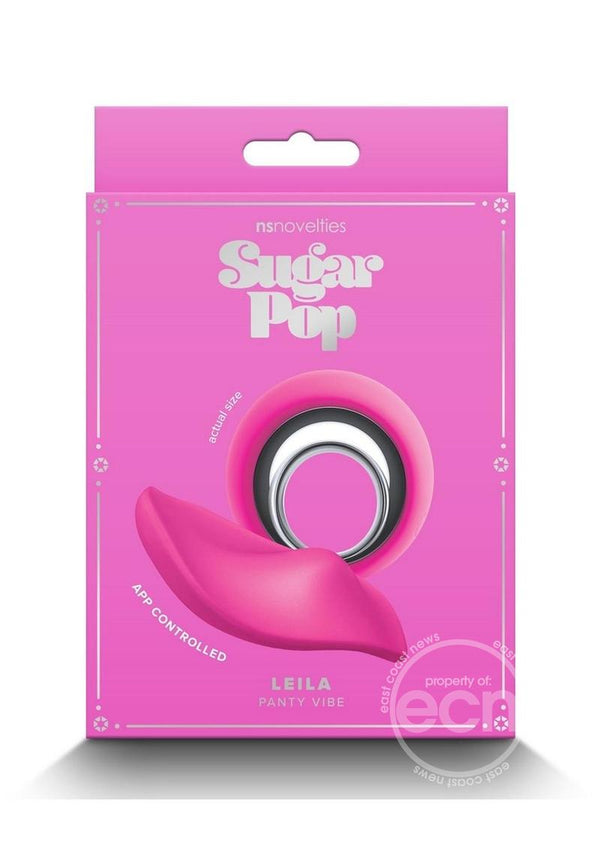 Sugar Pop Leila Rechargeable Silicone Panty Vibe