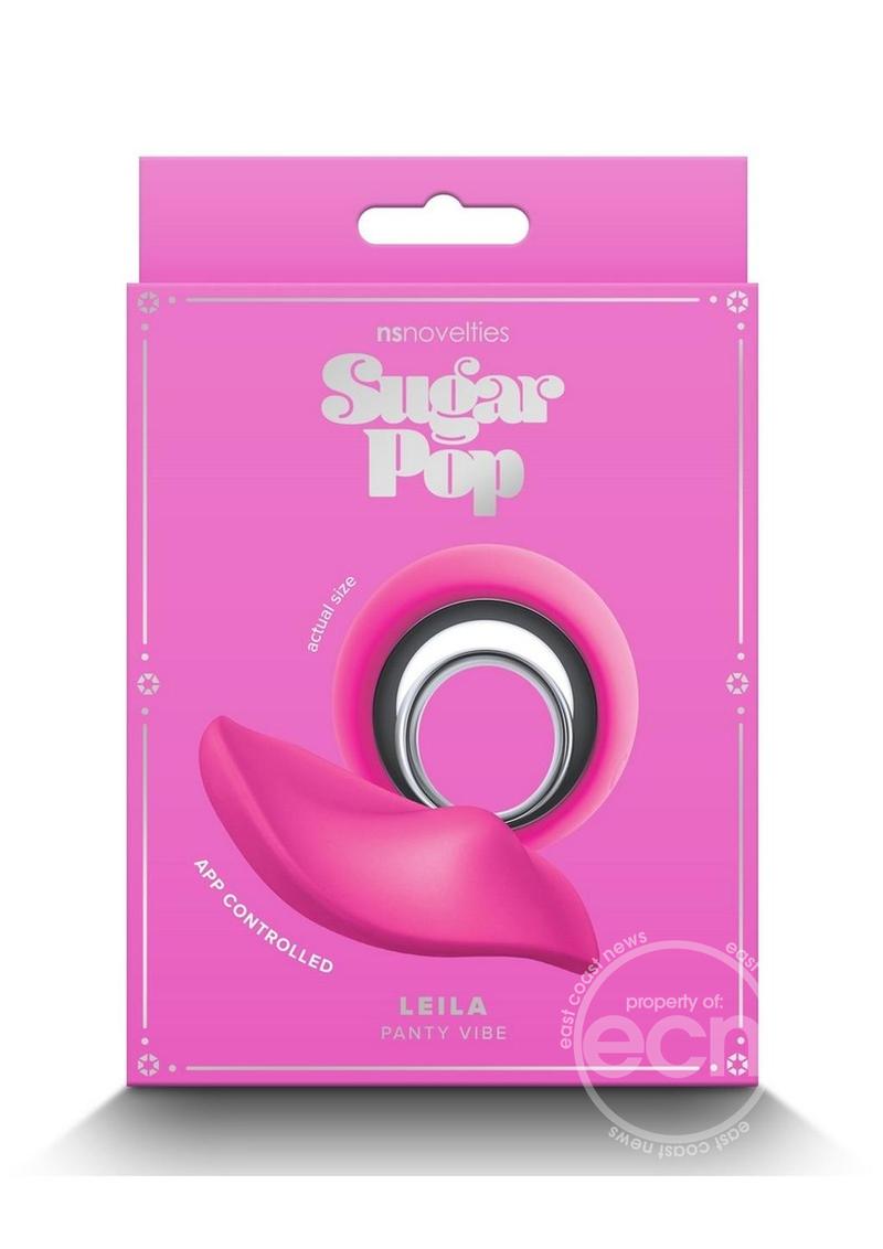 Sugar Pop Leila Rechargeable Silicone Panty Vibe