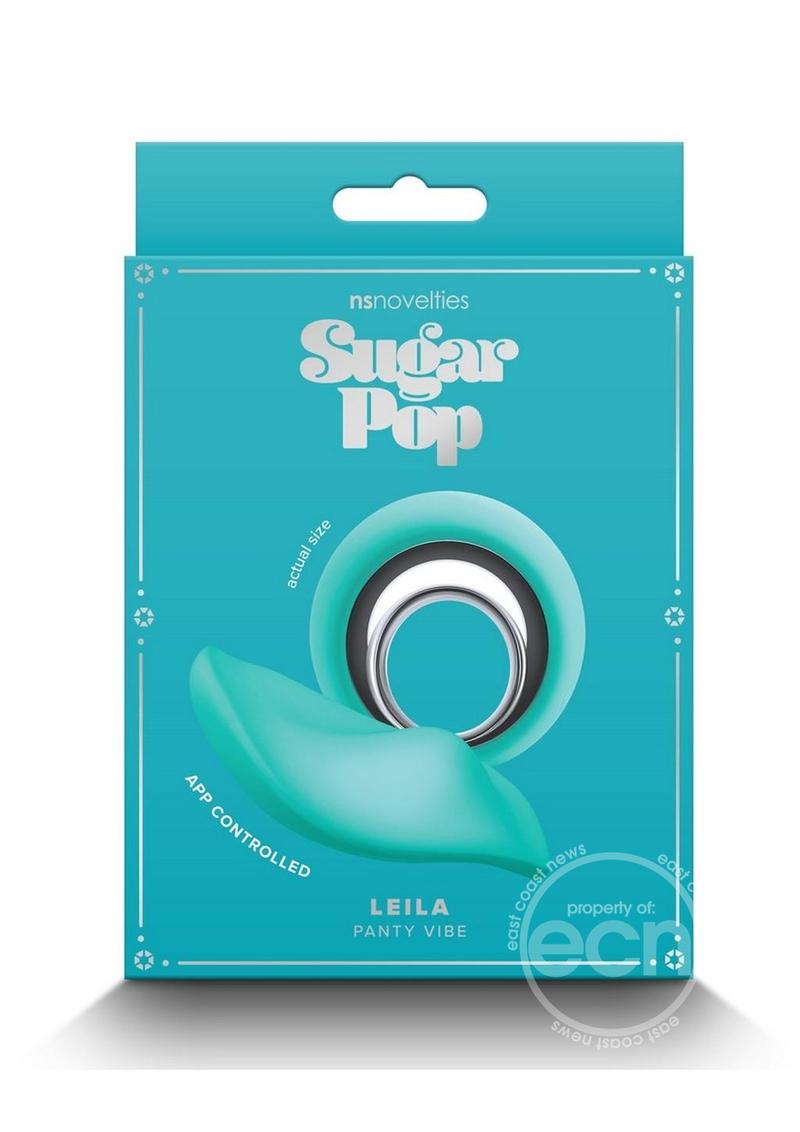 Sugar Pop Leila Rechargeable Silicone Panty Vibe