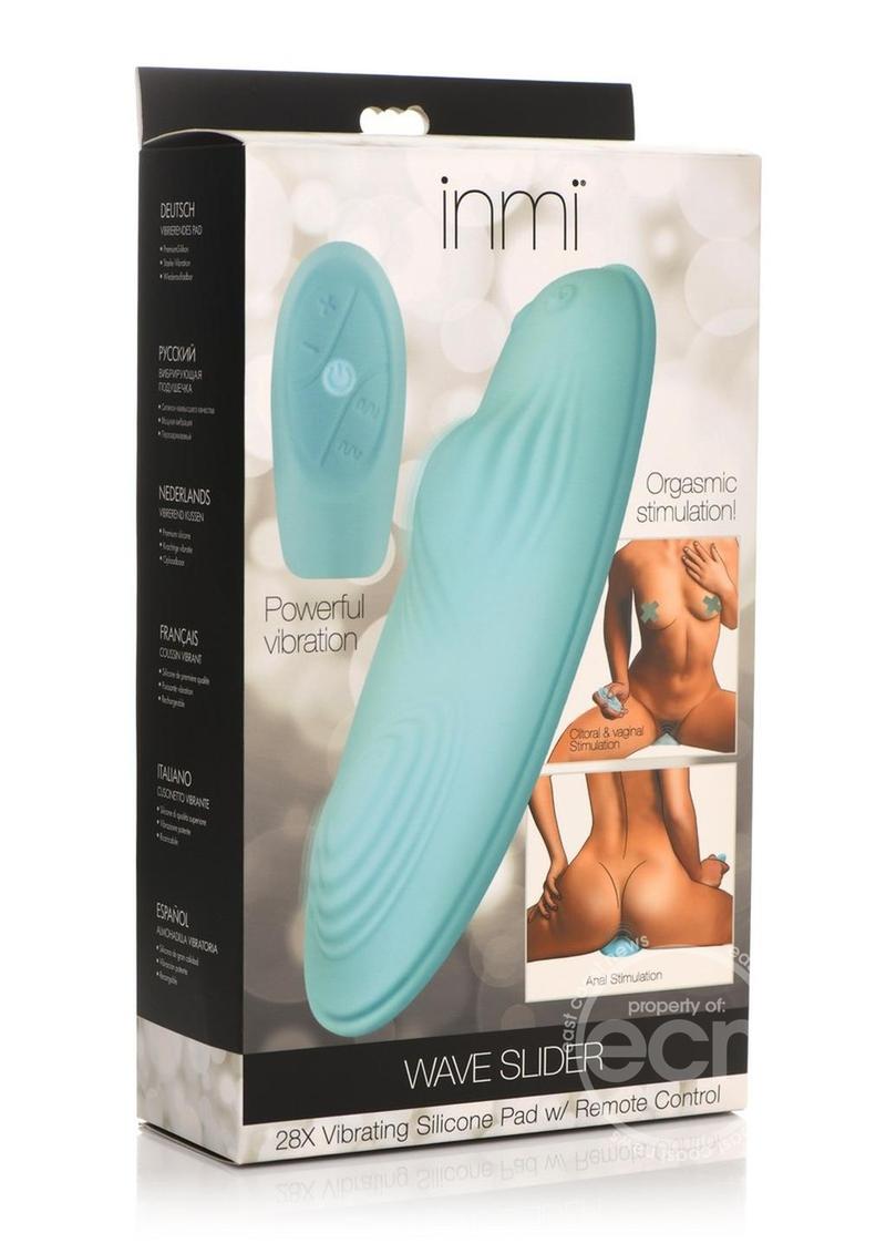 Inmi Wave Slider 28X Vibrating Silicone Pad with Remote Control