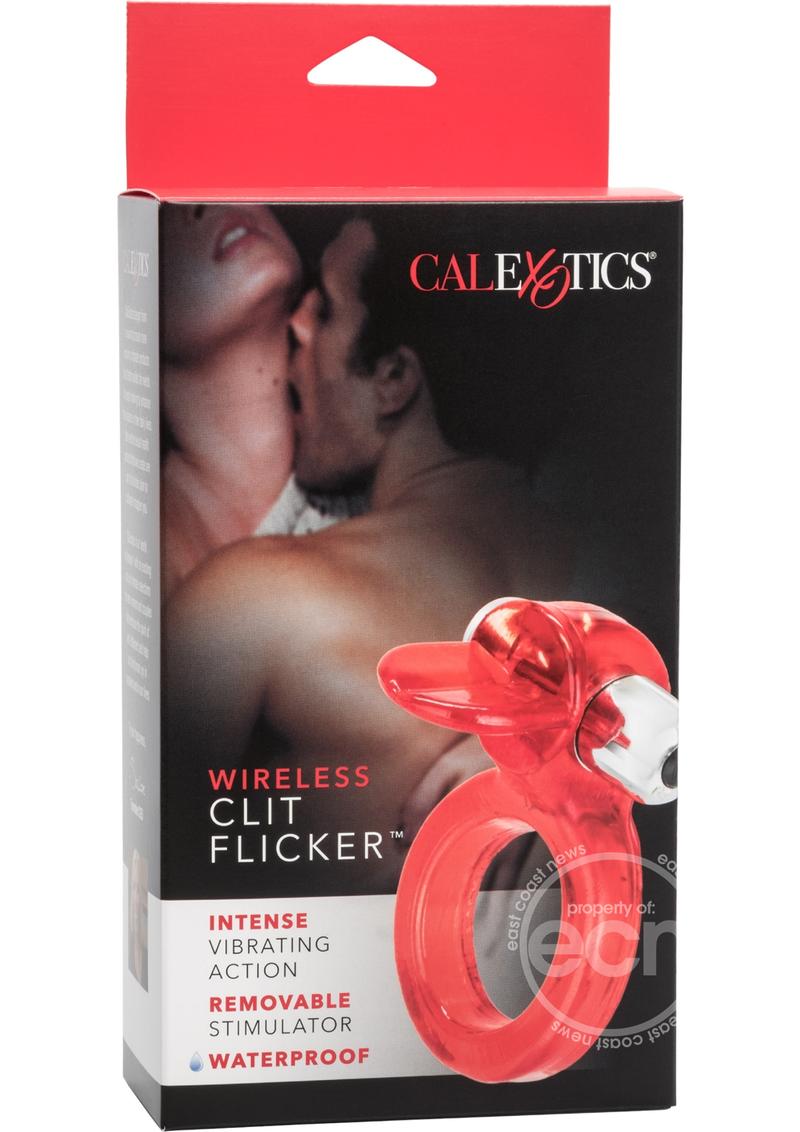 Wireless Clit Flicker Vibrating Cock Ring with Clitoral Stimulation