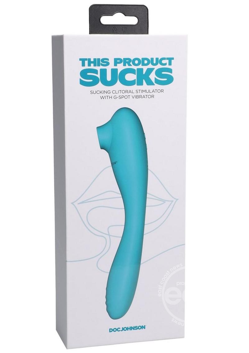 This Product Sucks Bendable Wand Rechargeable Silicone Vibrator