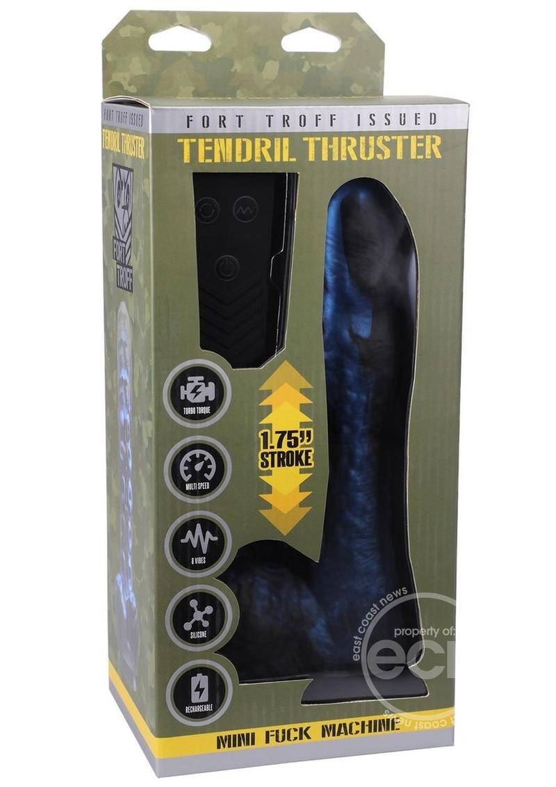 Fort Troff's Tendrill Thruster Rechargeable Silicone Mini Machine Dildo