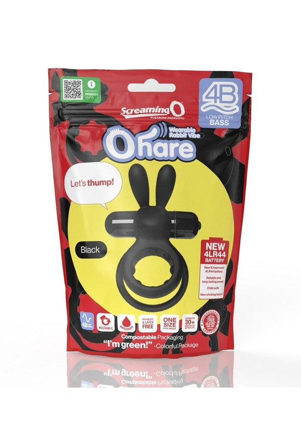 Screaming O 4B Ohare XL Silicone Vibrating Cock Ring