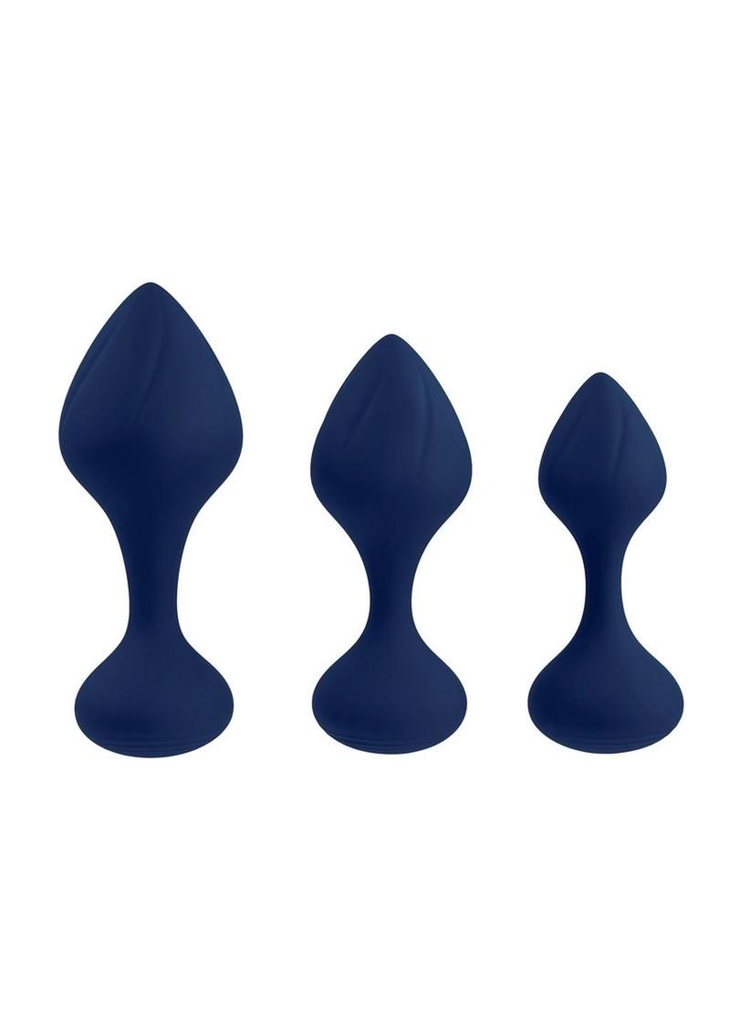 Playboy Tall Trainer Silicone Anal Kit (3 Piece)