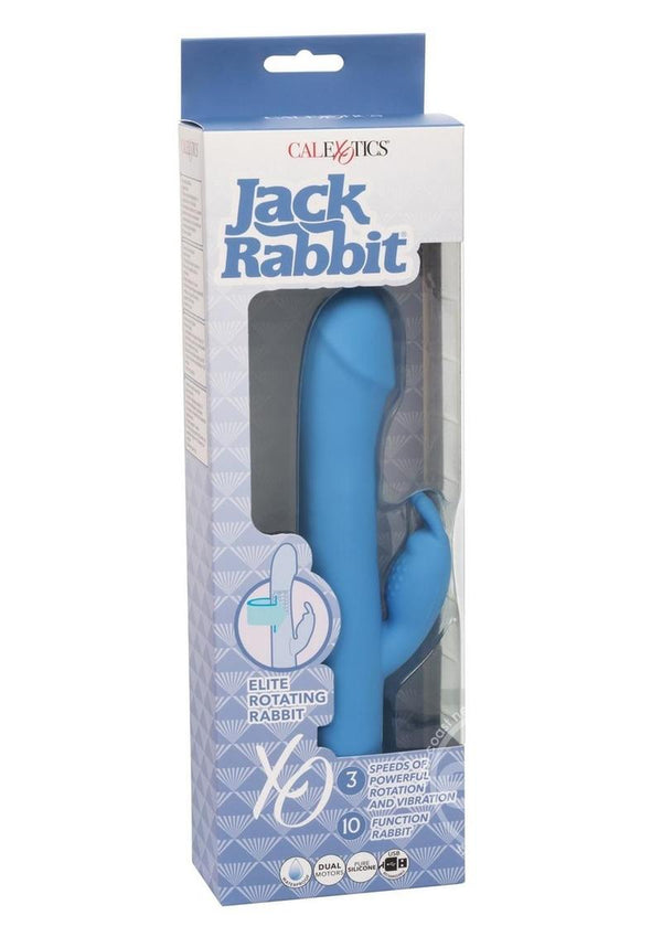 Jack Rabbit Elite Rotating Rabbit Silicone Rechargeable Vibrator