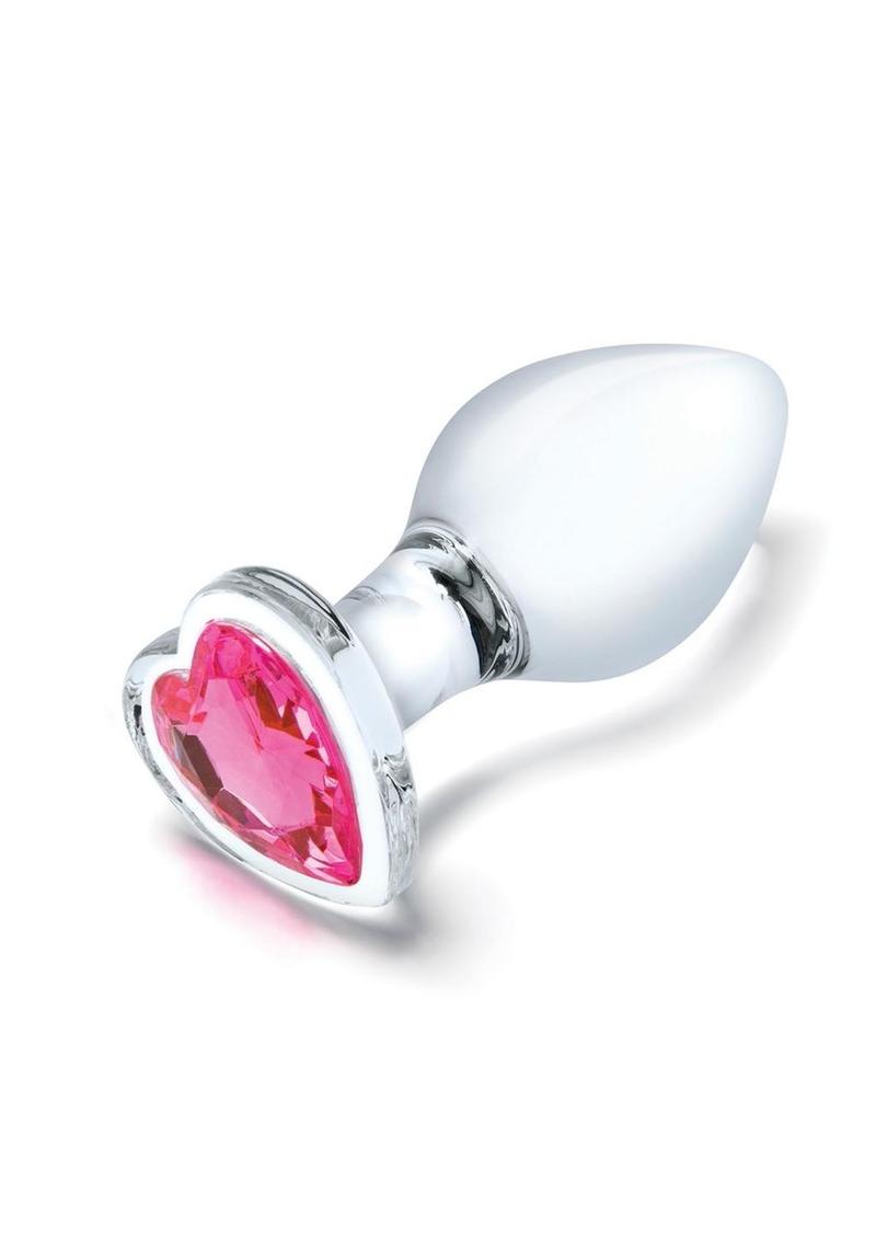 Glas Heart Jewel Glass Anal Training Set (3 Piece)