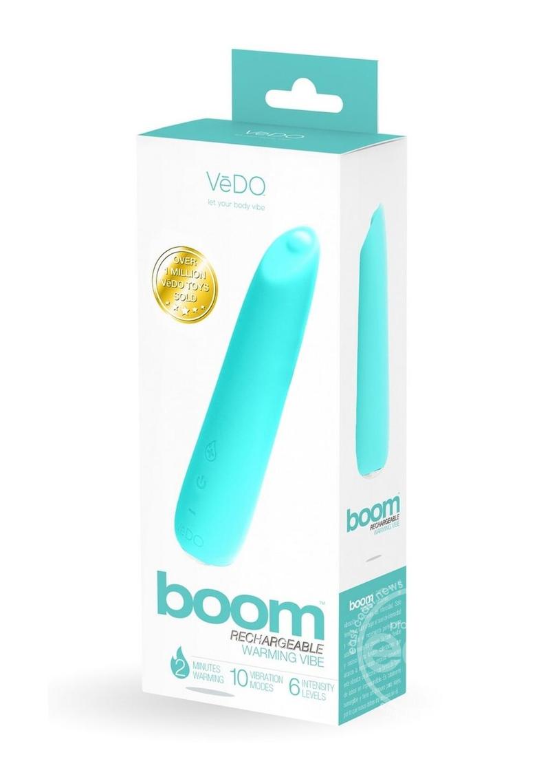 VeDO Boom Rechargeable Silicone Ultra Warming Vibrator