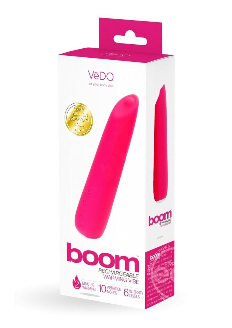 VeDO Boom Rechargeable Silicone Ultra Warming Vibrator