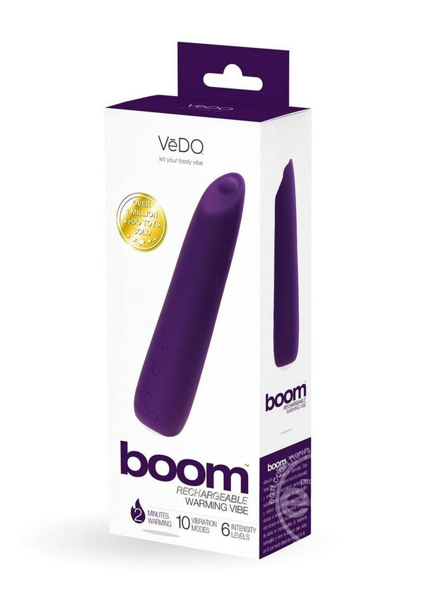 VeDO Boom Rechargeable Silicone Ultra Warming Vibrator