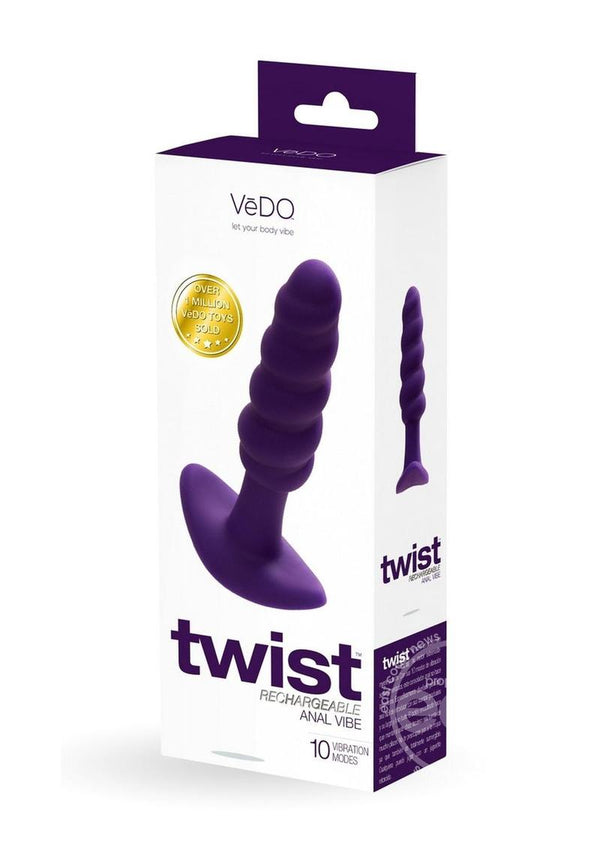 VeDO Twist Rechargeable Silicone Anal Plug