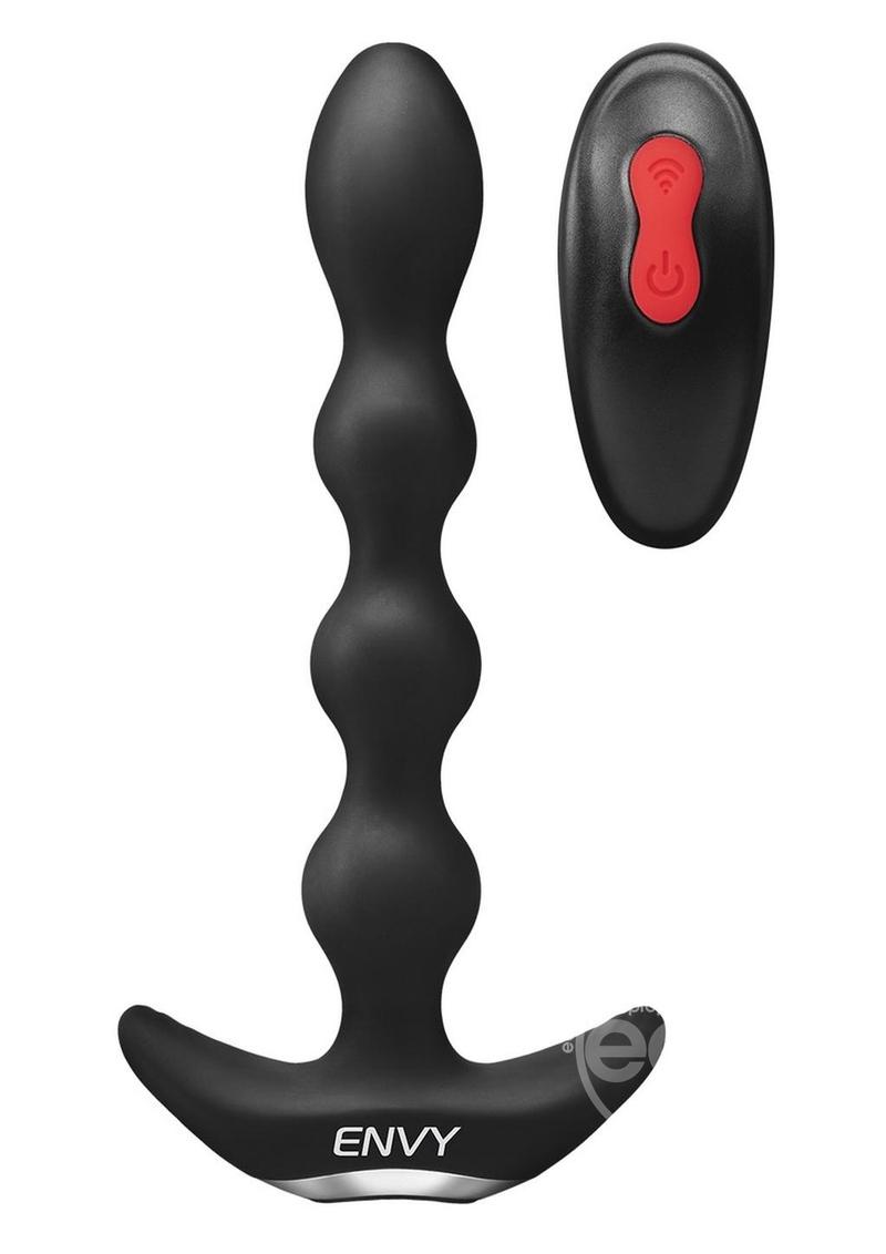 Envy Toys Deep Reach Remote Controlled Rechargeable Silicone Vibrating Anal Beads