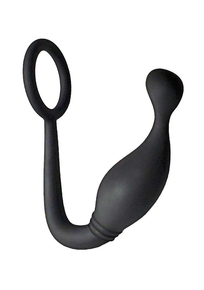 Butts Up P-Spot Pleasure Silicone Anal Plug and Cock Ring