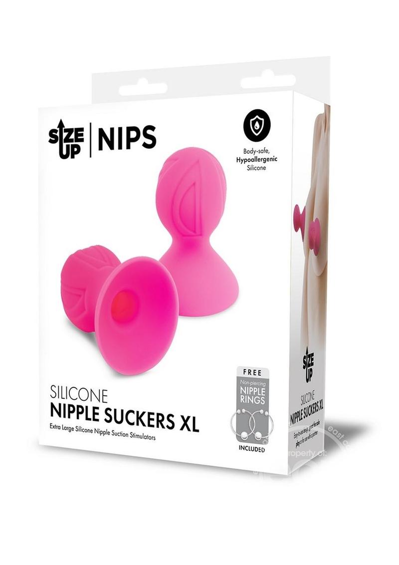 Size Up Silicone Nipple Suckers XLarge