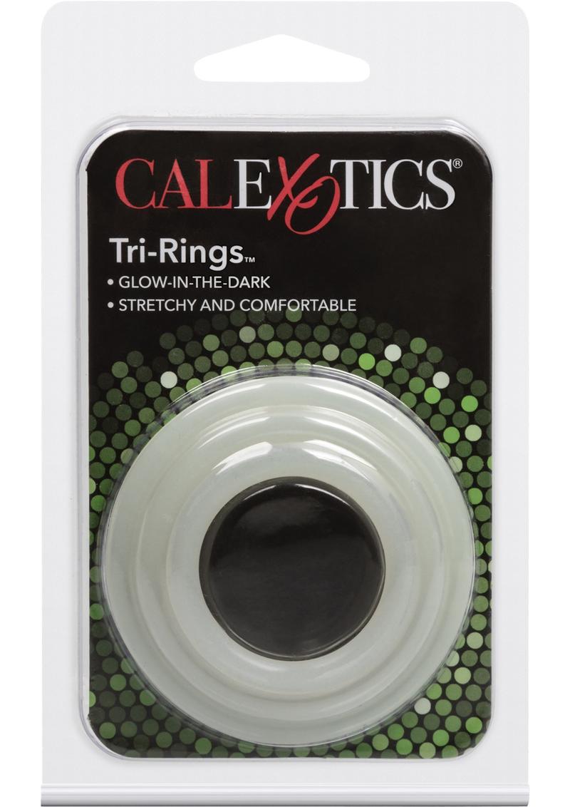 Tri Rings Cock Ring Set (3 Piece Set)