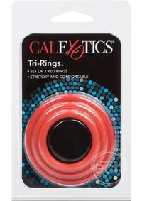 Tri Rings Cock Ring Set (3 Piece Set)