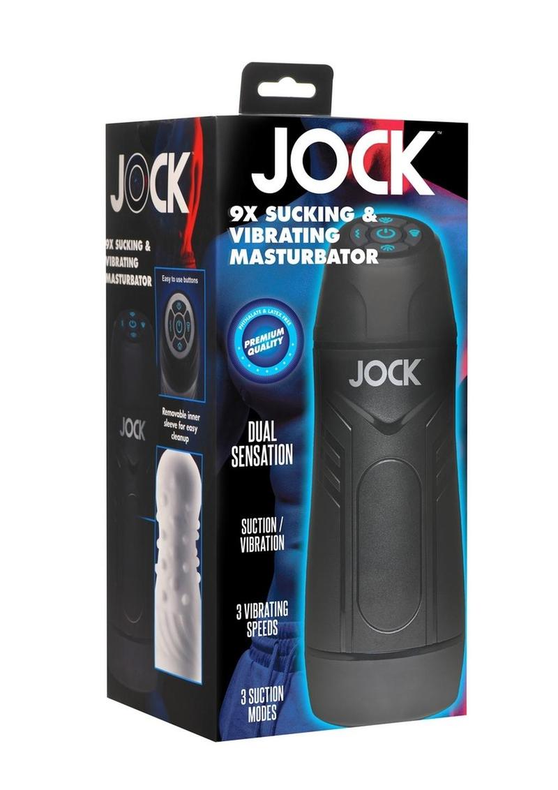 JOCK 9X Sucking & Vibrating Masturbator