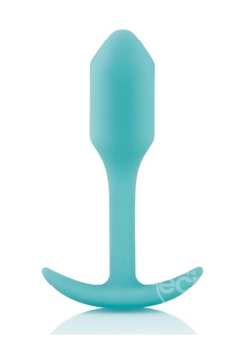 B-Vibe Snug Plug 1 Silicone Weighted Butt Plug