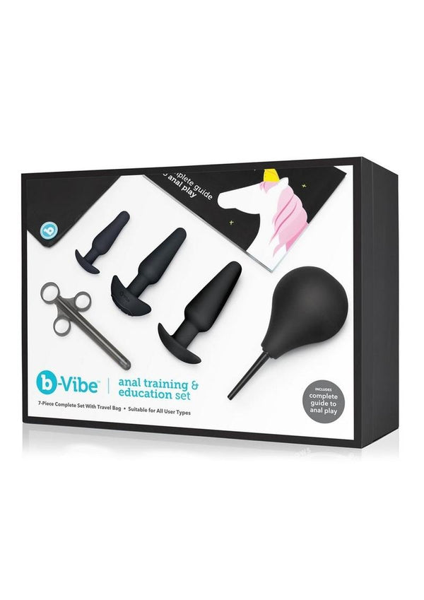 B-Vibe Anal Education Set Rechargeable Silicone Anal Play