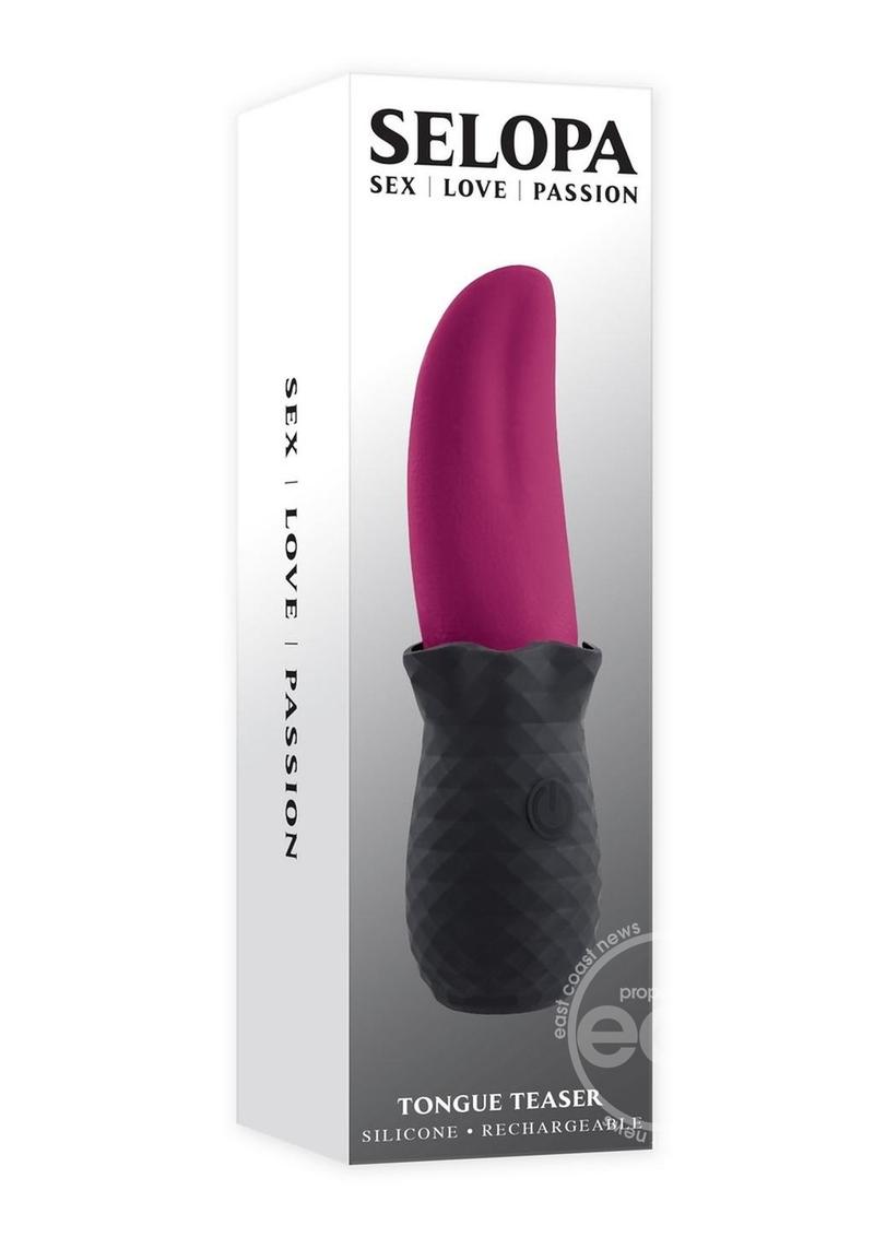 Selopas Tongue Teaser Rechargeable Silicone Clitoral Stimulator