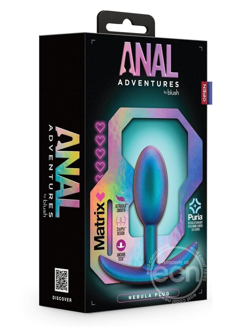 Anal Adventures Matrix Nebula Plug Silicone Anal Plug