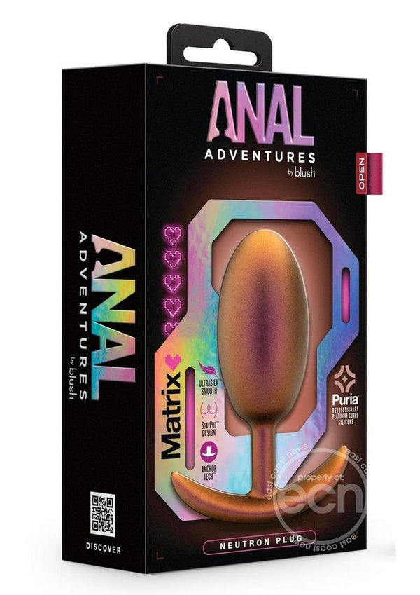 Anal Adventures Matrix Neutron Plug Silicone Anal Plug