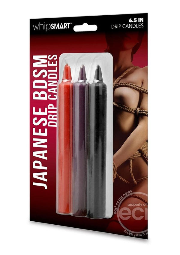 Whipsmart Japanese Bondage Drip Candles 6.5in - Assorted Colors