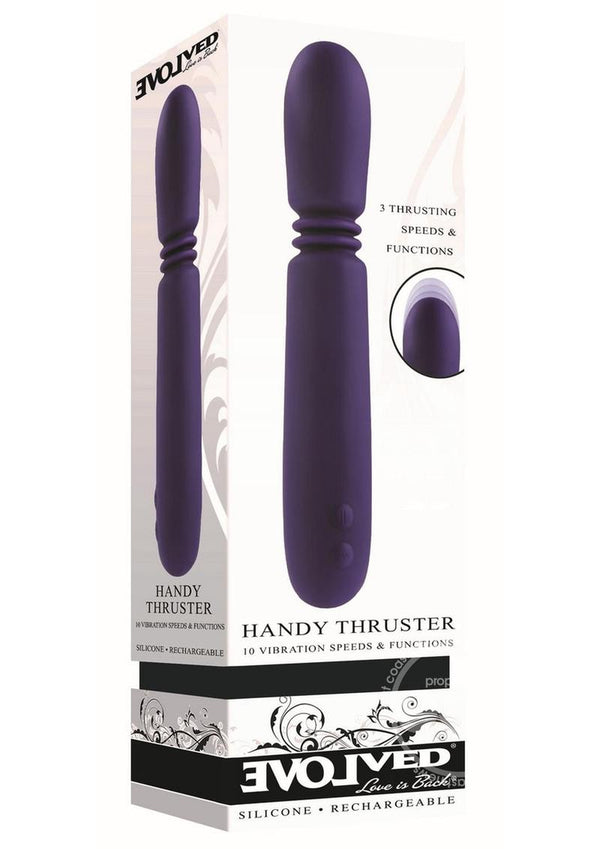 Evolved Handy Thruster Rechargeable Silicone Vibrator